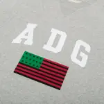 ADG Pan African American Flag Sweatshirt