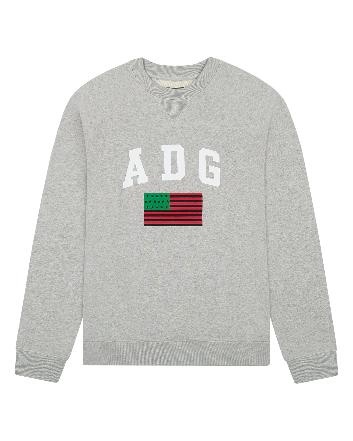 ADG Pan African American Flag Sweatshirt ADG Pan African American Flag Sweatshirt