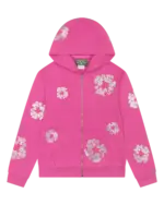 Cashmere Swarovski Cotton Wreath Hoodie