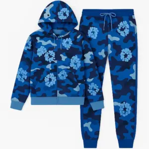 DT Camo Cotton Wreath Tracksuit