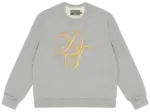 DT Metallic Gold Script Sweatshirt