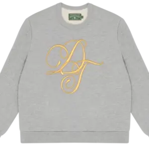 DT Metallic Gold Script Sweatshirt