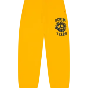 Denim Tears Yellow University Sweatpants