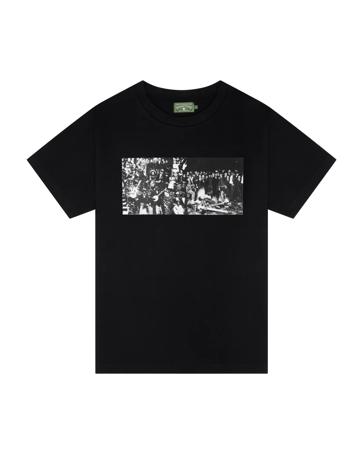 Denim Tears Black Entertainment T-Shirt Denim Tears Black Entertainment T-Shirt