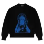 Denim Tears Black Madonna Mohair Sweater