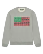 Denim Tears Logo Flag Crewneck Sweatshirt