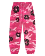 Denim Tears Pink Camo Wreath Sweatpants