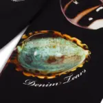 Denim Tears Shell Black Sweatpants