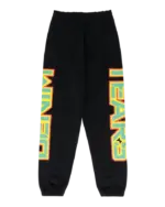 Denim Tears Spring Gardens Black Sweatpants