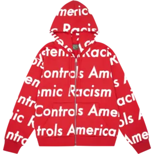Denim Tears Systemic Racism Controls America Hoodie