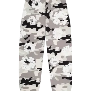 Denim Tears White Camo Wreath Sweatpants