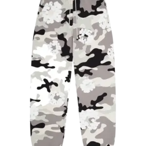 Denim Tears White Camo Wreath Sweatpants