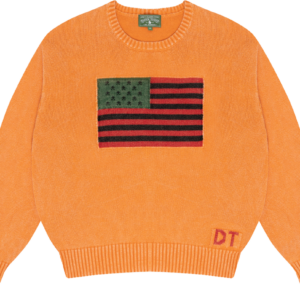 1619 Pan African Flag Sweater Orange