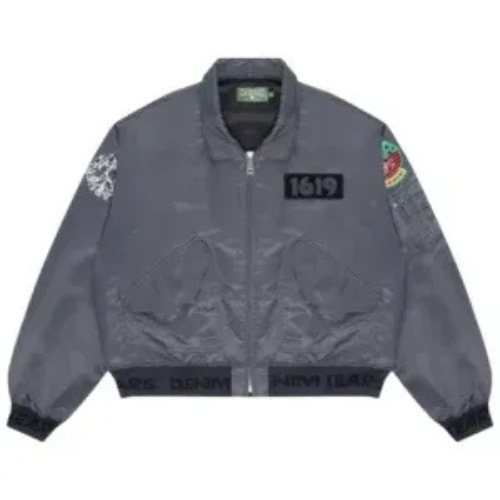 Denim Tears “Trans-Atlantic Flight Jacket” Steel Blue Denim Tears “Trans-Atlantic Flight Jacket” Steel Blue