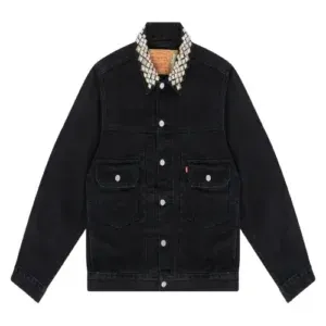 Denim Tears Rockers Style Studded Type-2 Jacket