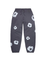 Cotton Wreath Sweatpants Charcoal
