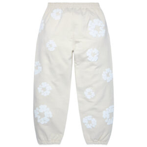 Cotton Wreath Sweatpants Oatmeal