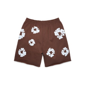 Cotton Wreath Sweatshorts Brown