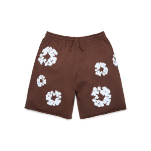 Cotton Wreath Sweatshorts Brown