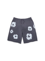 Cotton Wreath Sweat shorts Charcoal