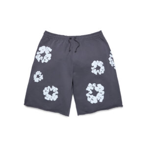 Cotton Wreath Sweat shorts Charcoal