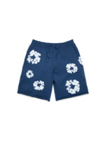 Cotton Wreath Sweat shorts Navy