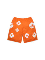Cotton Wreath Sweat shorts Orange