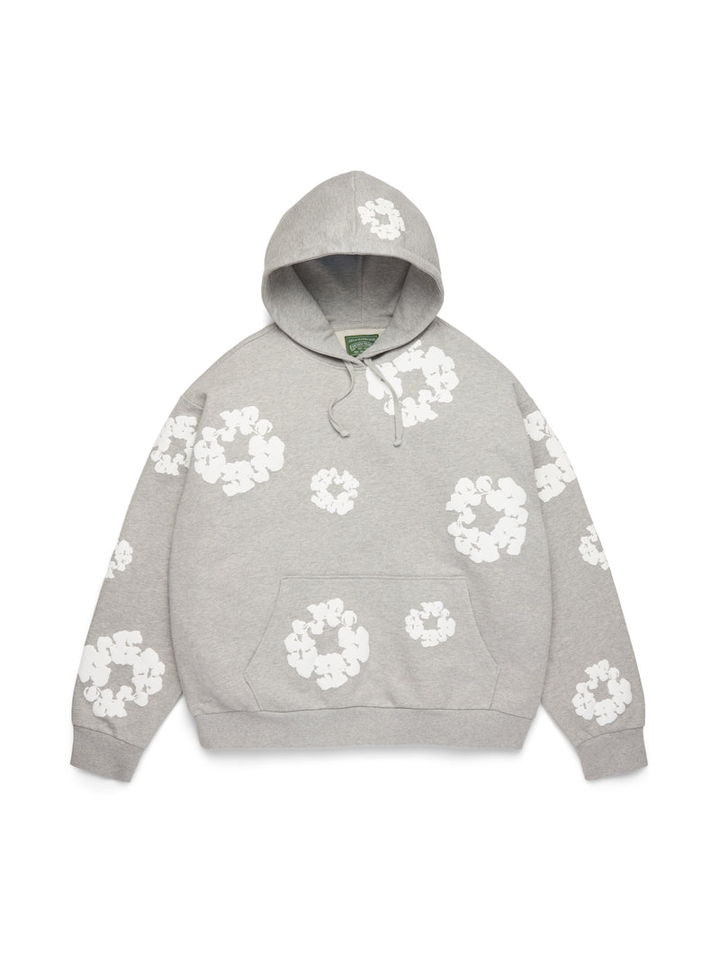 Cotton Wreath Hoodie Grey Cotton Wreath Hoodie Grey