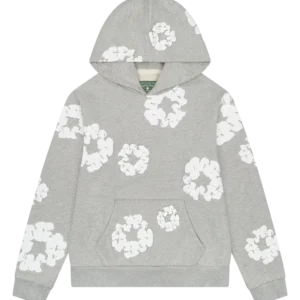 The Cotton Wreath Hoodie Grey